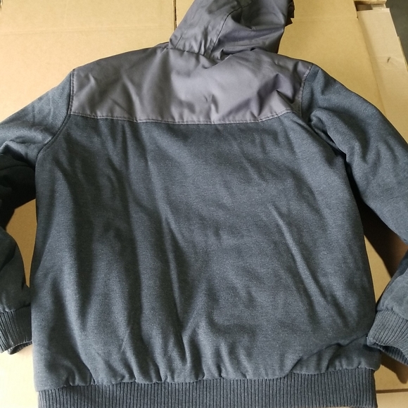 NBA  Cavaliers  JH Design Reversible Fleece Hooded Jacket Charcoal 2XL NWOT - Picture 12 of 13